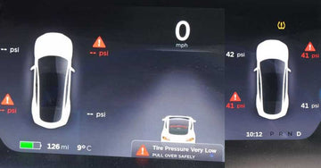 How to eliminate the Tesla tire pressure alarm? Tesla tire pressure monitoring system failure - acetesla