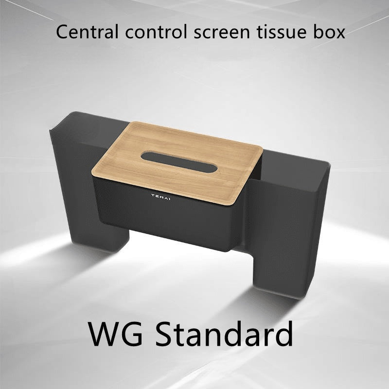 Center Control Tissue Storage Box with Phone Holder for Tesla Model 3/Y 2017-2023 - acetesla