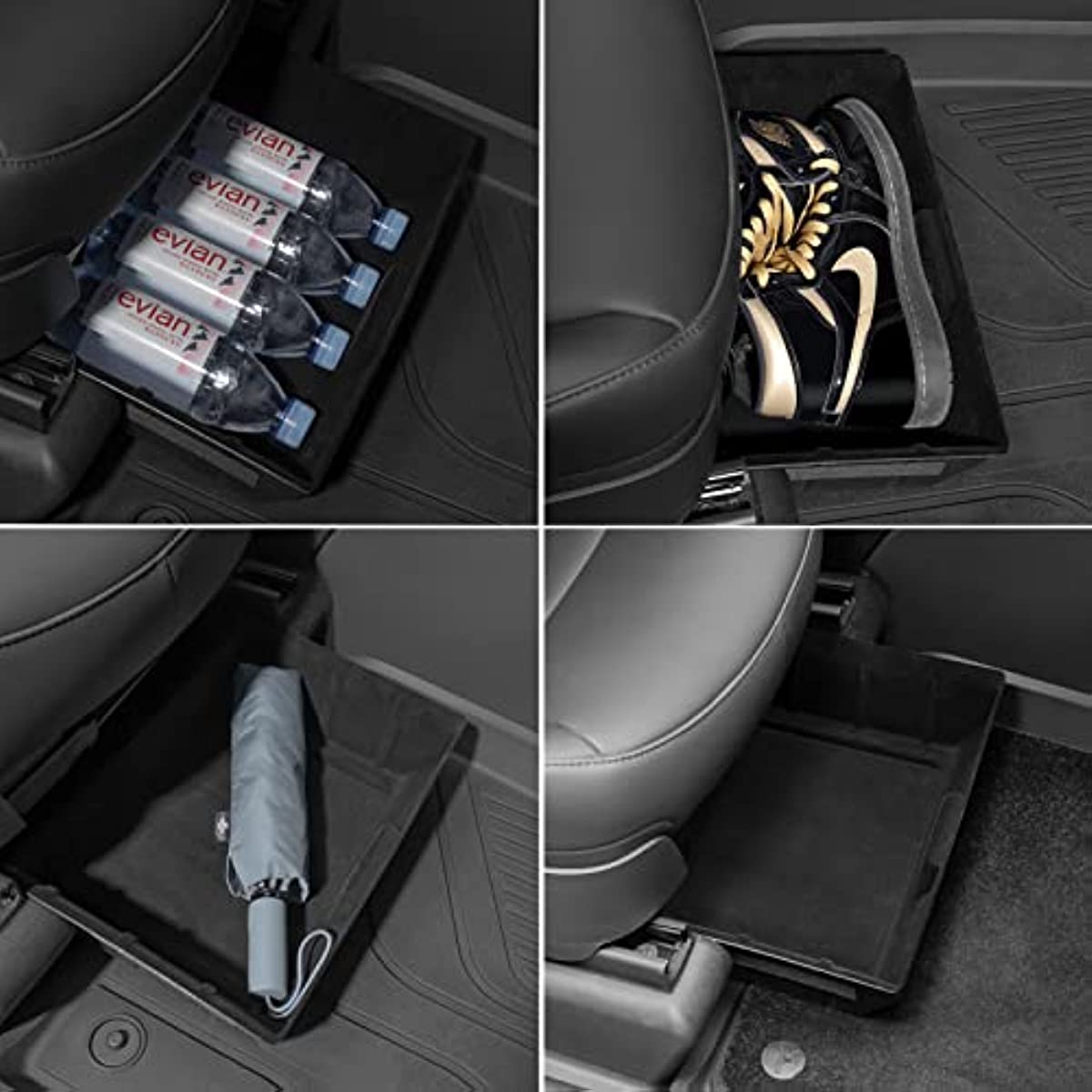 Front Under seat Storage Box for Tesla Model Y - acetesla