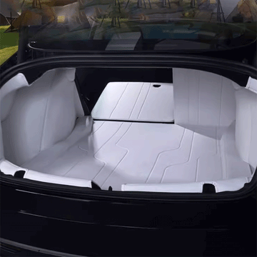 Fully Covered Premium Leather Trunk Mat for Tesla Model 3 Highland