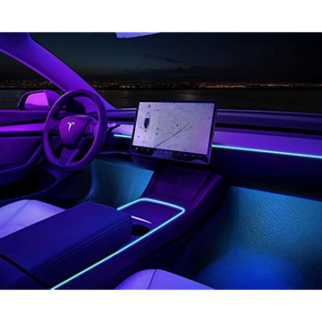 Interior RGB LED Neon Lights for Tesla Model 3 / Y