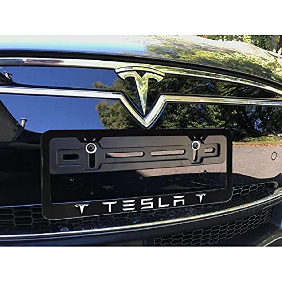 License Plate Frame Fit for Tesla Model 3/Y/S/X 2Pack US - acetesla
