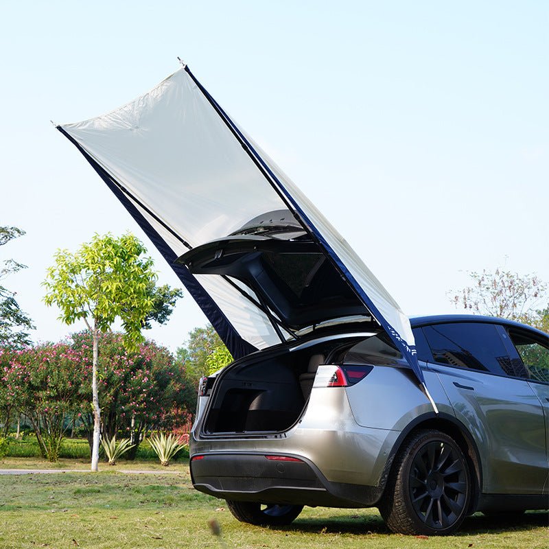 tesla camping tent Outdoor Car Rear Canopy Portable Wild Camping Tent for Tesla Model Y