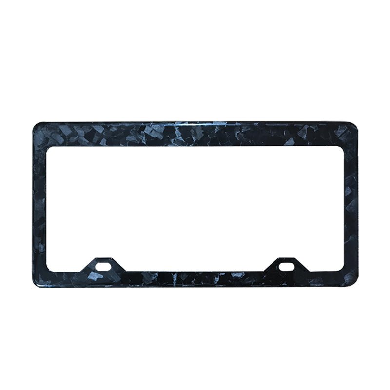 Real carbon fiber US standard license plate frame for Tesla model 3 2017-2023 - acetesla