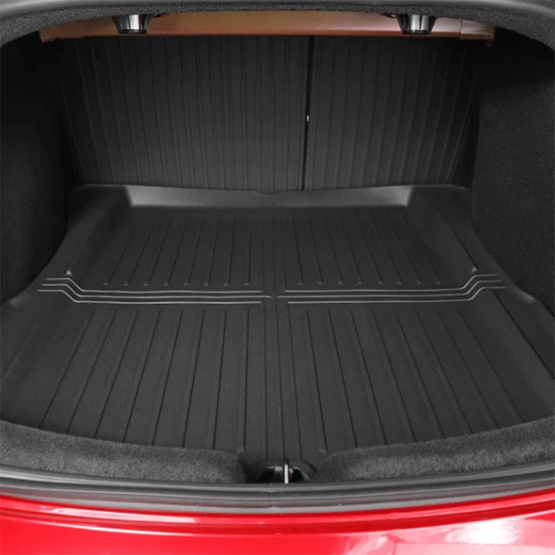 Rear Trunk Mat & Seat Back Protector for Tesla Model 3 Highland 2024 - acetesla
