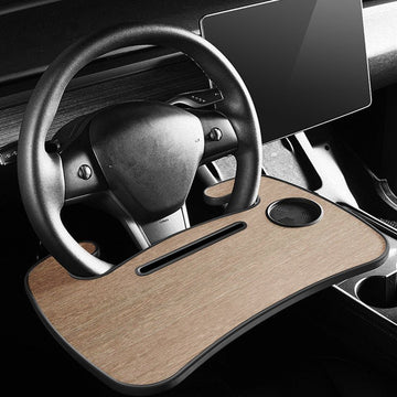 Tesla Steering Wheel Tray (Round steering wheel ONLY)