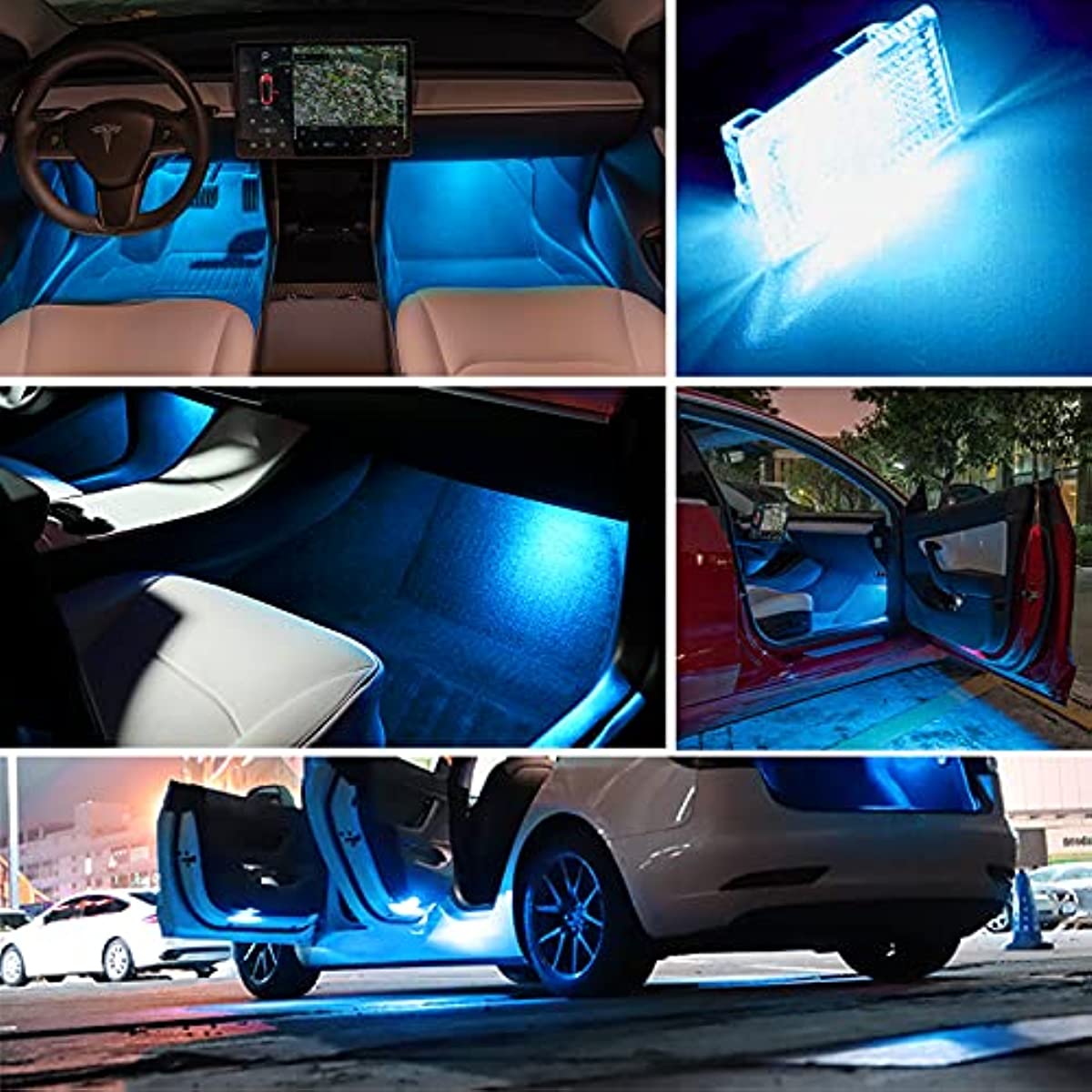 Ultra-bright Interior LED Lights for Tesla Model 3 / Y / X / S - acetesla