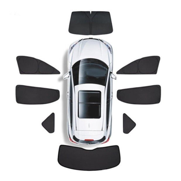 Window Sunshade Covers for Tesla Model Y 2020-2024 Full 8pcs set - acetesla