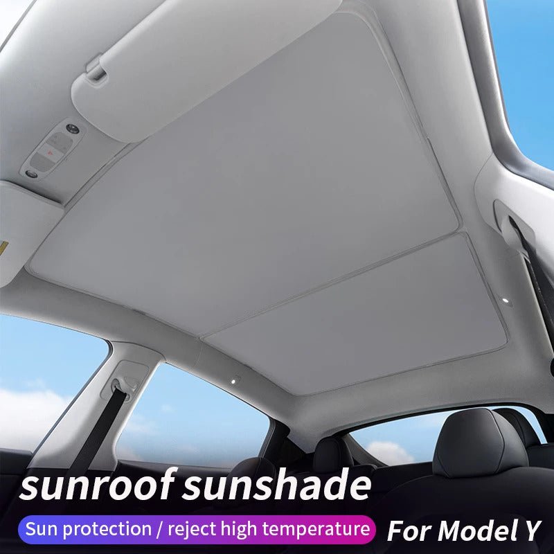 Windshield Sun Shade for Tesla Model Y - acetesla