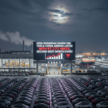 Giga Shanghai Rages On: Tesla China Annihilates December with 97,171 Units, Second-Best Month Ever! - acetesla