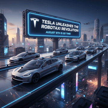 Tesla Unleashes the Robotaxi Revolution: August 8th is Go Time! - acetesla
