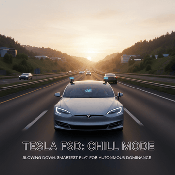 Tesla's FSD Goes "Chill": Why Slowing Down Is the Smartest Play for Autonomous Dominance - acetesla