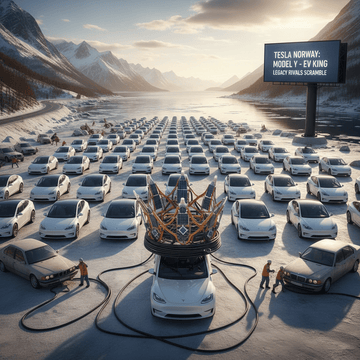 Tesla's Norwegian Takeover: Model Y Crowns EV King as Legacy Rivals Scramble - acetesla