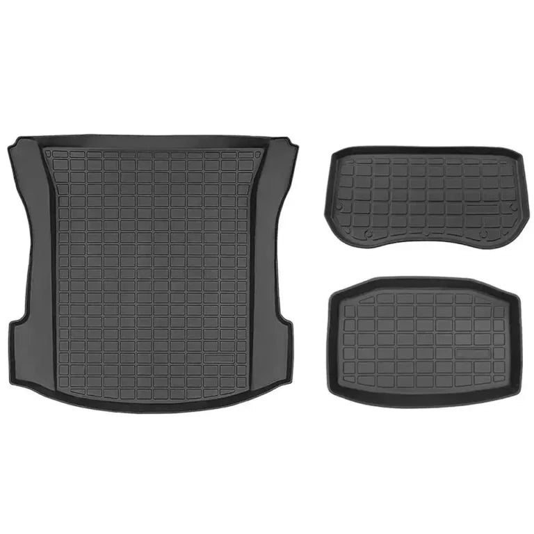 Tesla Front and Trunk Mats with Pet Mats - acetesla