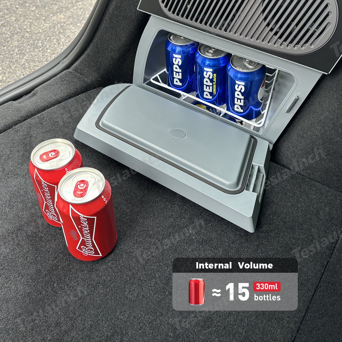 Tesla Model Y 15L Hidden Trunk Refrigerator | Compressor Car Fridge