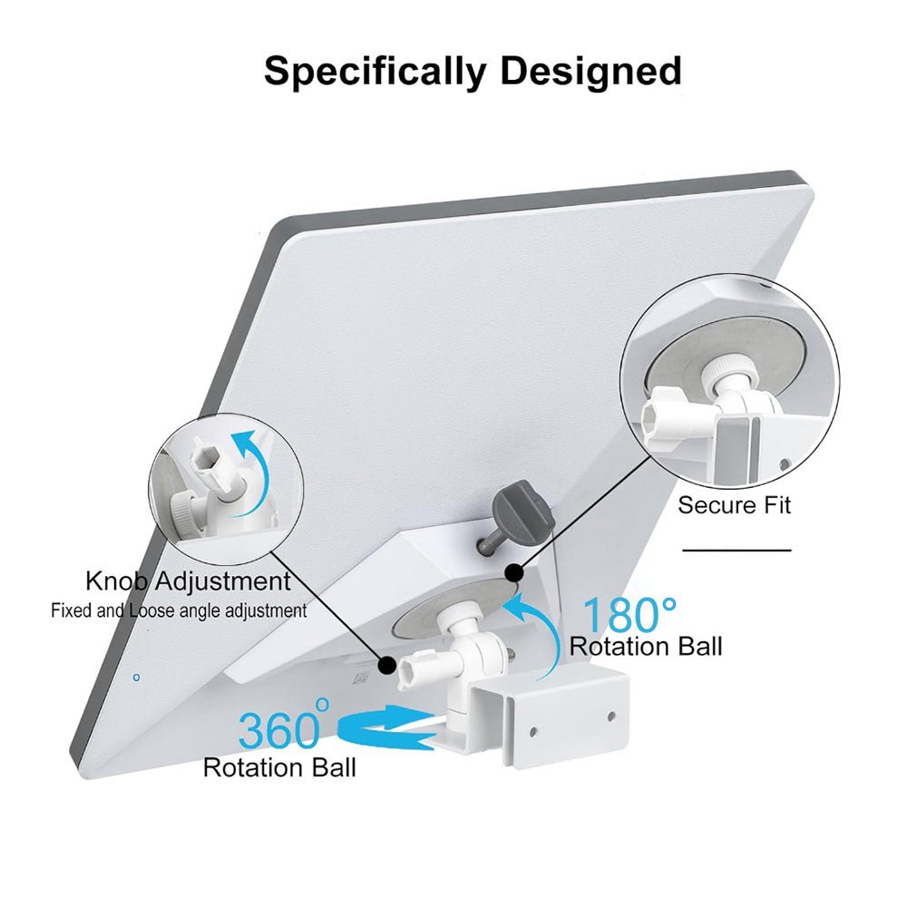 Adjustable Gutter Mount with Screw Adapter for Starlink Mini - acetesla