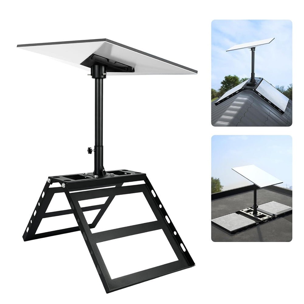 Adjustable Roof Ridge Mount Kit for Starlink Gen 3 Satellite Dish - acetesla