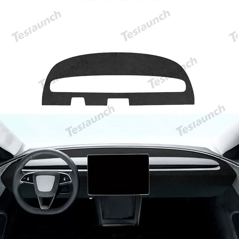 Alcantara Dashboard Reflective Stickers For 2024 Model 3 Highland - acetesla