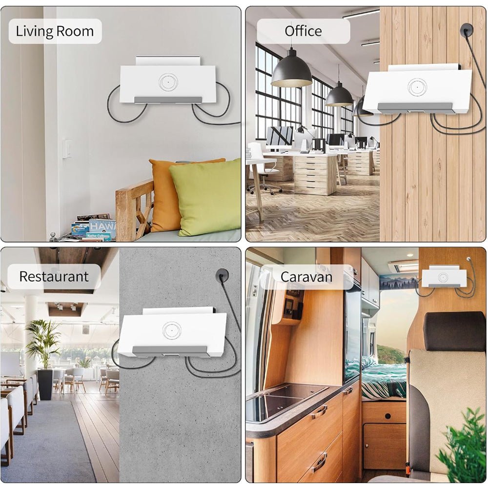 Starlink Gen 3 Router & Power Supply Metal Wall Mount