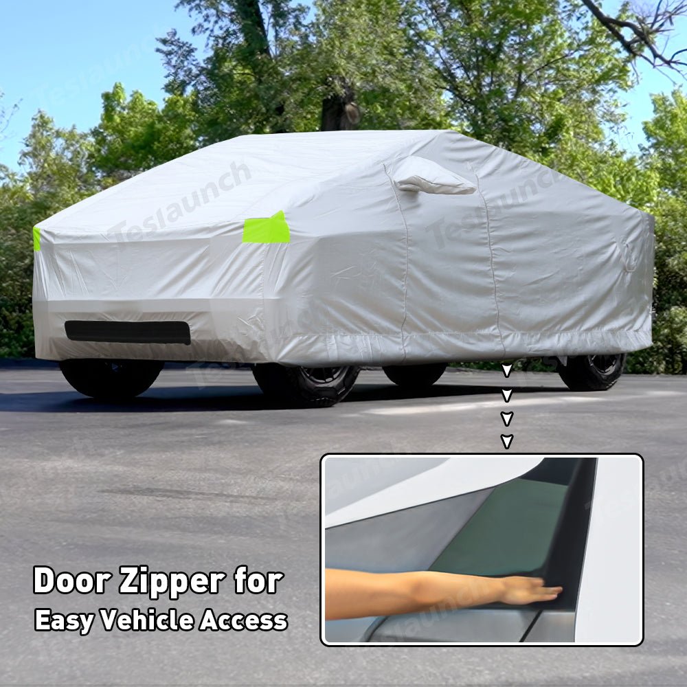 All - Weather Full Cover Outdoor Car Cover for Tesla Cybertruck - acetesla