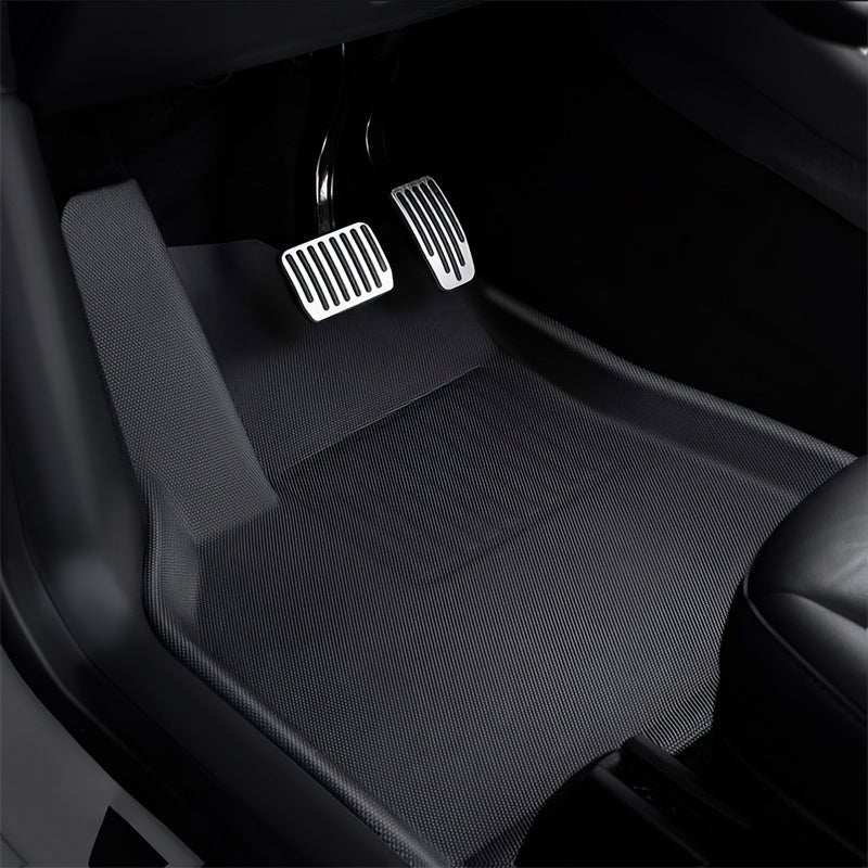 All Weather XPE Interior Floor Mats Cargo Liners Set for Tesla 2021 - 2024 Model Y 5 Seater - acetesla