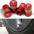 Aluminum Alloy Valve Stem Tire Caps for Tesla Model Y/X/S/3 - 4PCS - acetesla