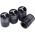 Aluminum Alloy Valve Stem Tire Caps for Tesla Model Y/X/S/3 - 4PCS - acetesla