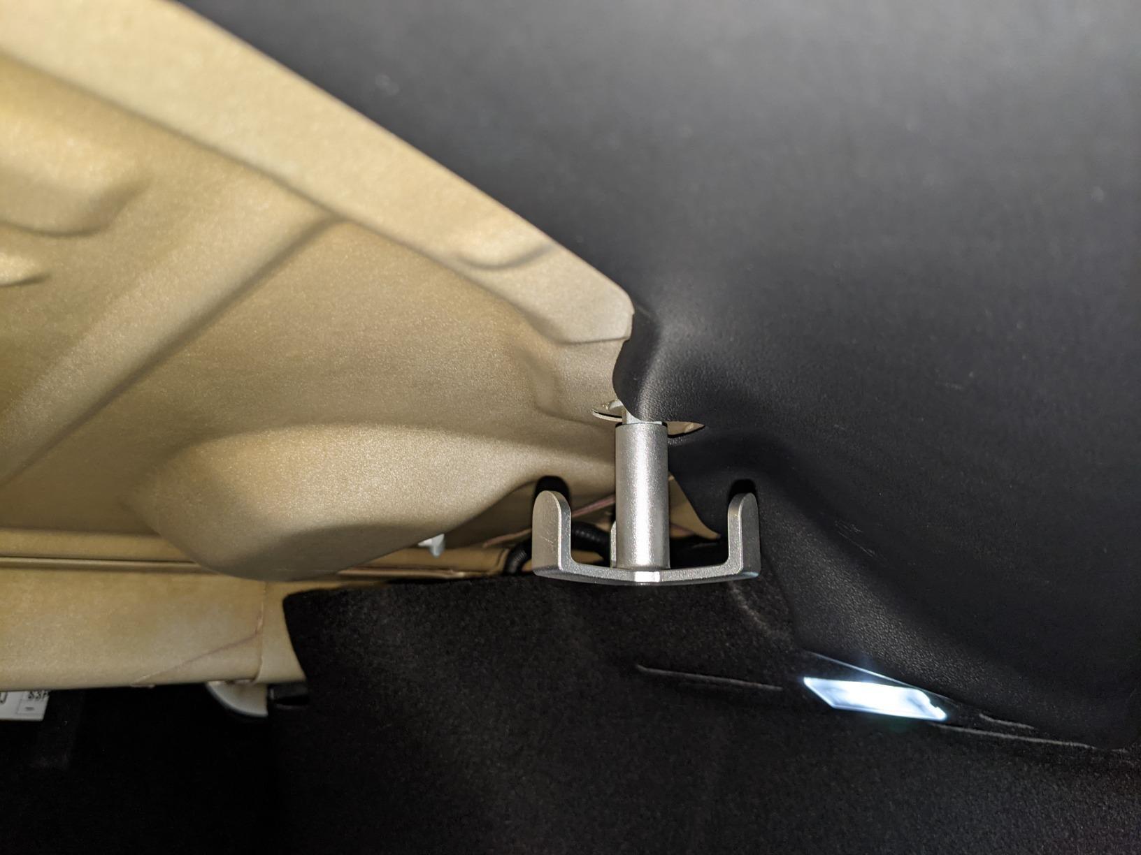 Aluminum Grocery Bag Hook For Tesla Model 3 Accessories (2017 - 2023) - 1 Pc - acetesla