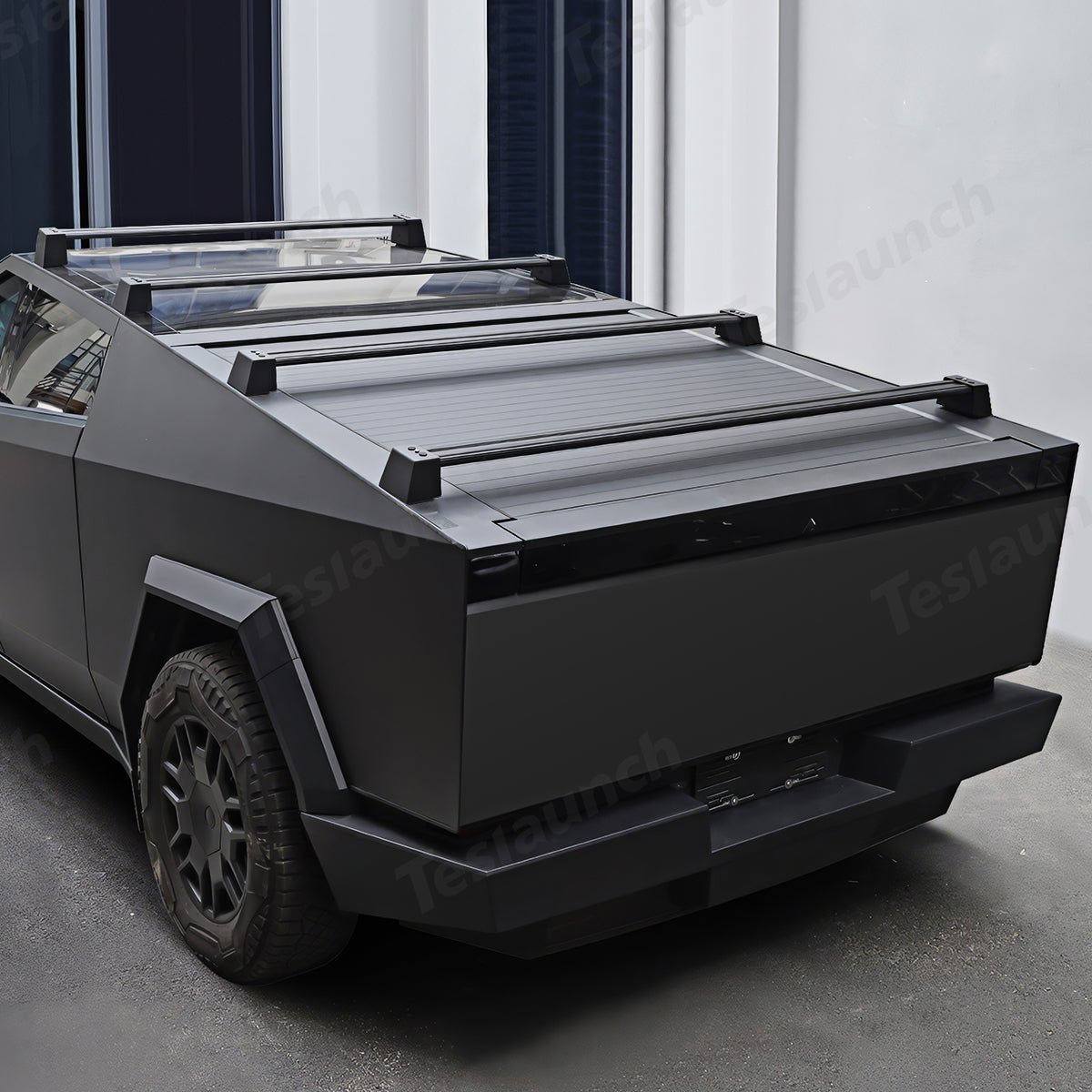 Cybertruck Top Rack Cybertruck Heavy-Duty 4-PC Aluminum Roof Rack | Tesla 2024-26