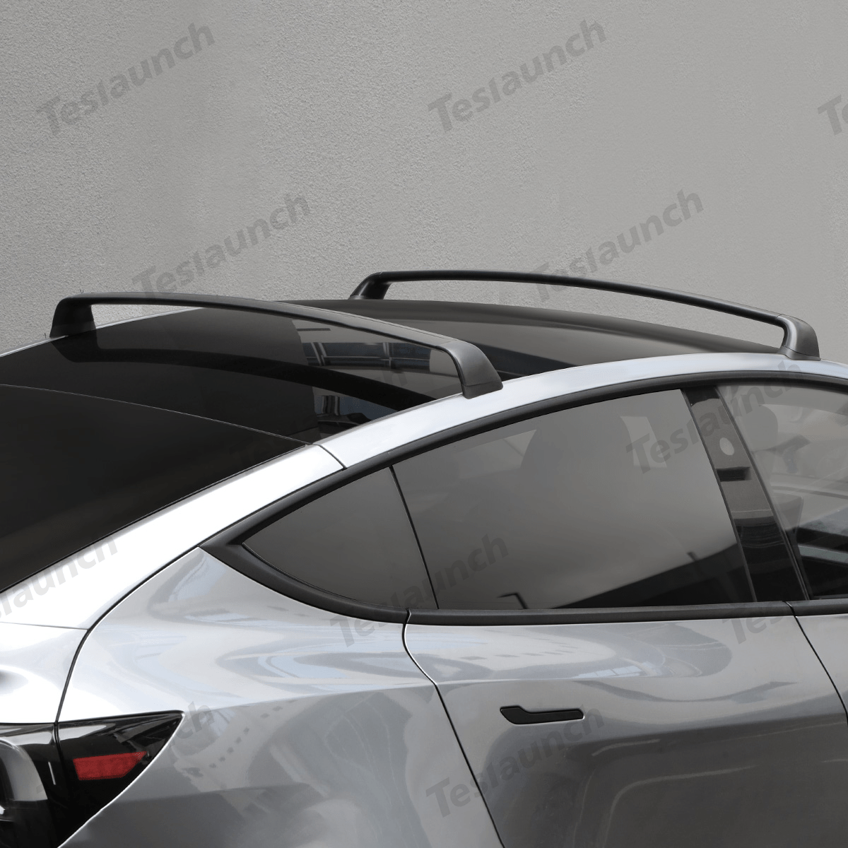 Tesla Rear Window Rack Tesla Model Y Juniper Roof Rack | Anti-Theft Aluminum Cross Bars