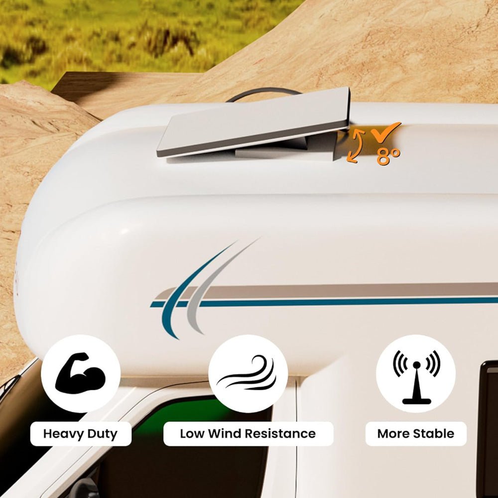 Anti - Theft Roof Mount for Starlink Mini Dish - acetesla