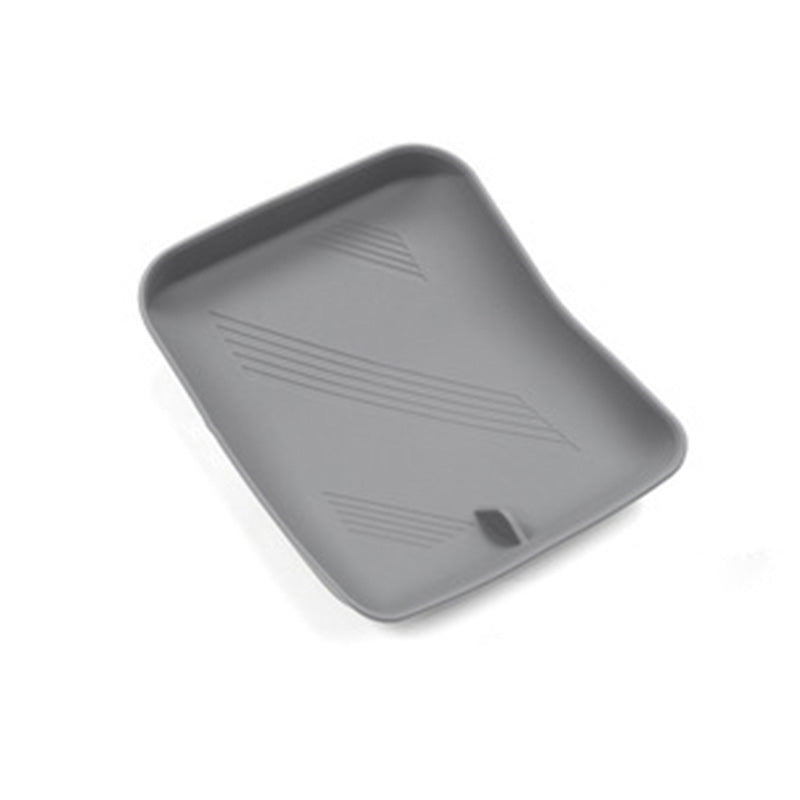 Armrest Box (Lower) Storage Mat - Silicone for Tesla Model S/X - acetesla