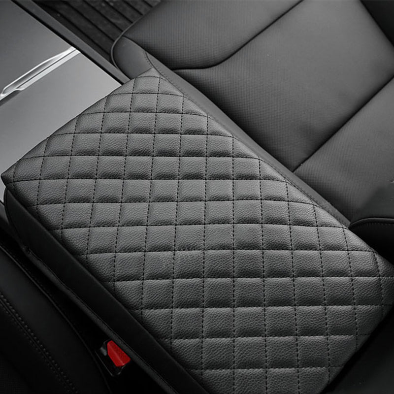 Armrest Cover for Tesla Model 3 Highland - PU Leather - acetesla