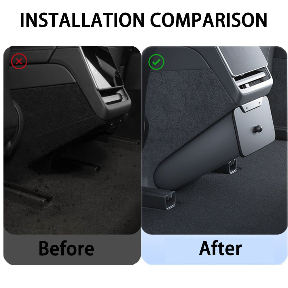 Backseat Magnetic Trash Can & Storage Box for Tesla Model 3 Highland 2024+ - acetesla