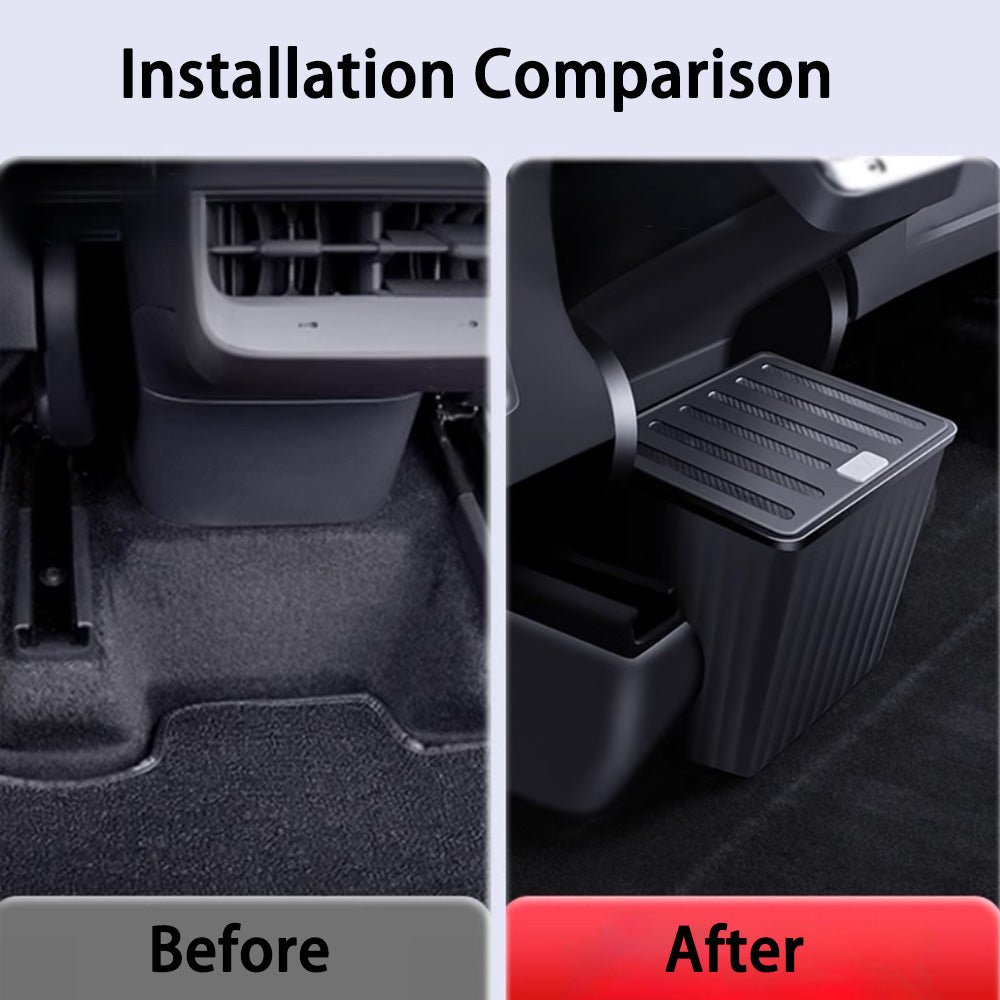 Backseat Trash Can & Storage Box for Tesla Model Y 2022+ - acetesla