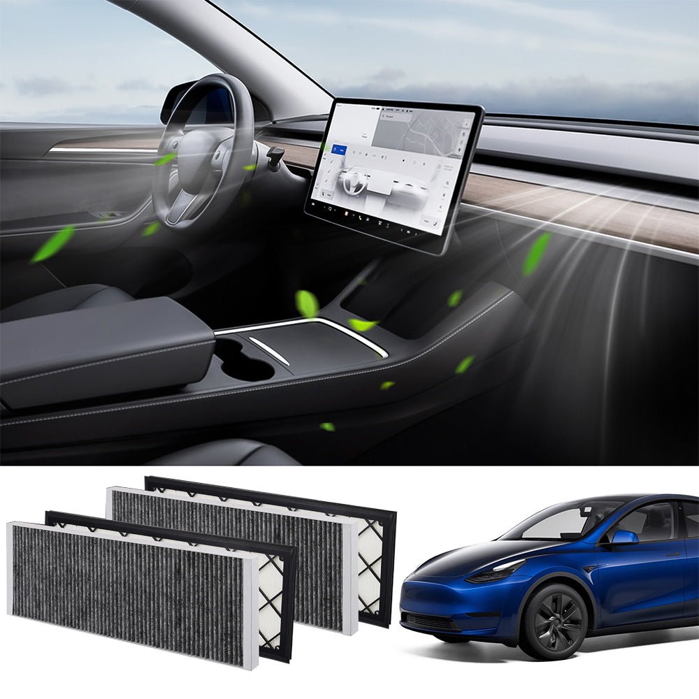 Cabin Air Filter & HEPA Filter with Activated Carbon for Tesla Model Y - acetesla