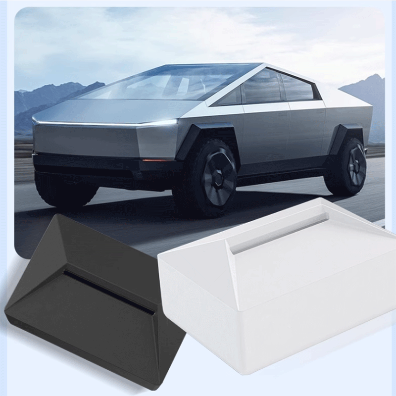 Car Silicone Tissue Box for Tesla Model S/3/X/Y/Cybertruck - acetesla