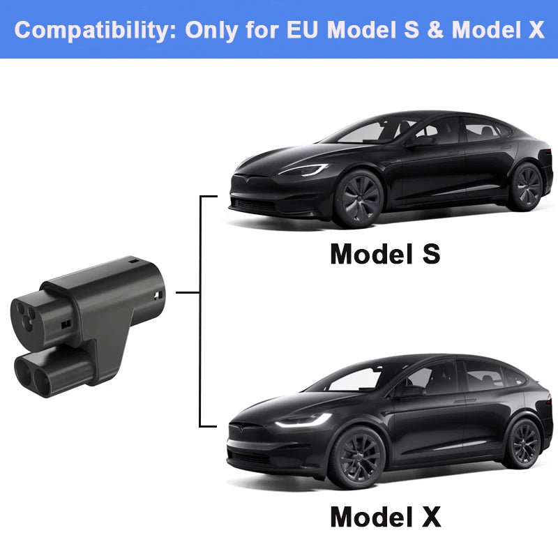 CCS2 to Type 2 Adapter for European Tesla Model S/X （Not compatible with non - Tesla vehicles） - acetesla