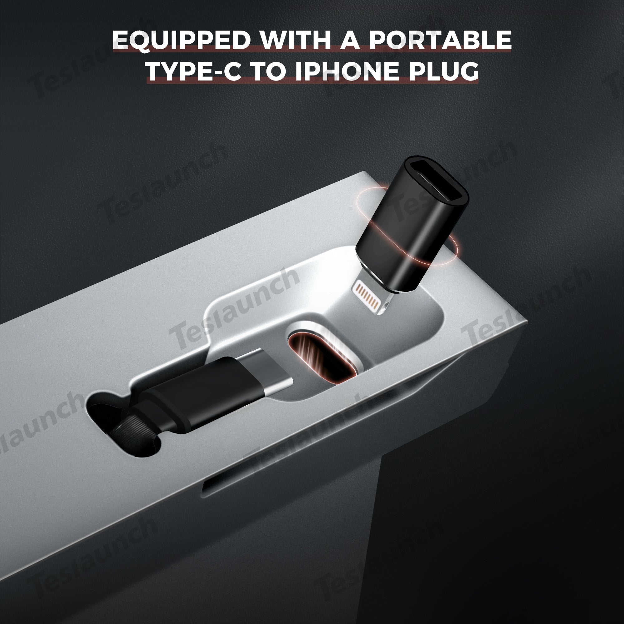 Tesla Model Y Juniper 2025+ USB Hub - PD80W Fast Charging