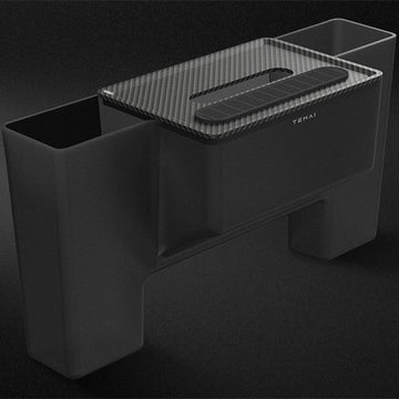 Center Control Taschentuch-Aufbewahrungsbox mit Handyhalter für Tesla Model 3/Y 2017–2023