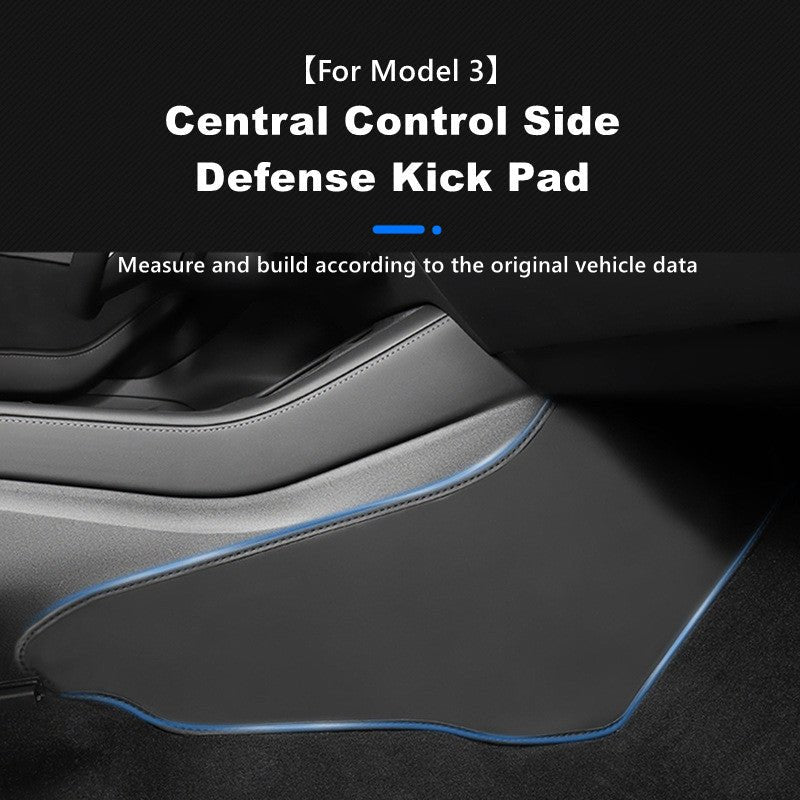 Central Control Side Defense Kick Pad for Tesla Model 3 2017-2023 - acetesla