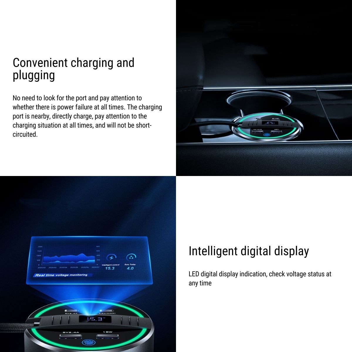 do teslas have cigarette lighters Tesla 12V Cigarette Lighter USB Charger - Multi-Port Model 3/Y Adapter do teslas have cigarette lighters Tesla 12V Cigarette Lighter USB Charger - Multi-Port Model 3/Y Adapter