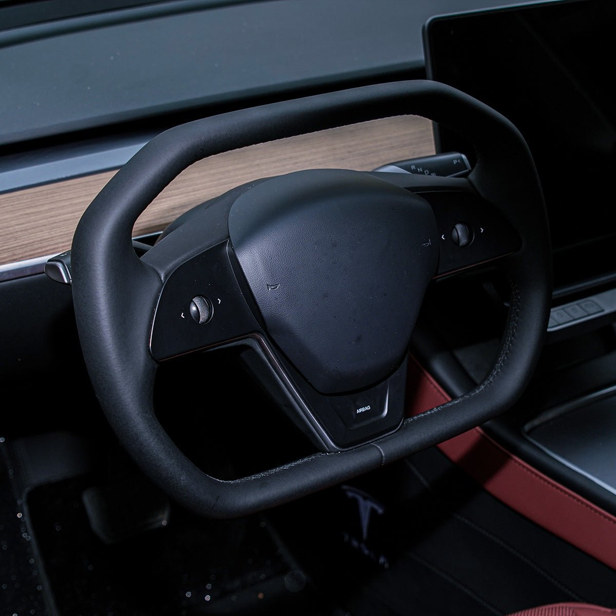 Cyber Steering Wheel for Tesla Model 3 / Y - acetesla