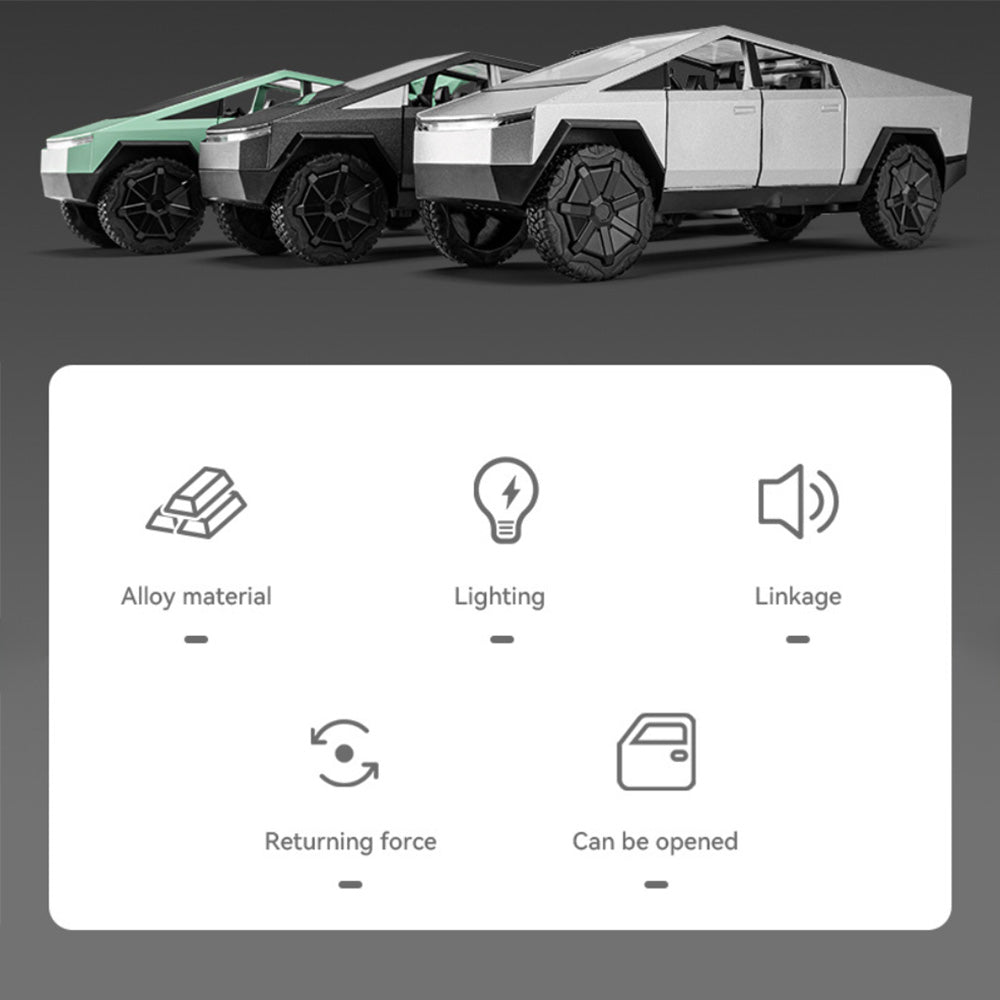 Cybertruck 1/32 Pickup Truck Alloy Car Model - acetesla