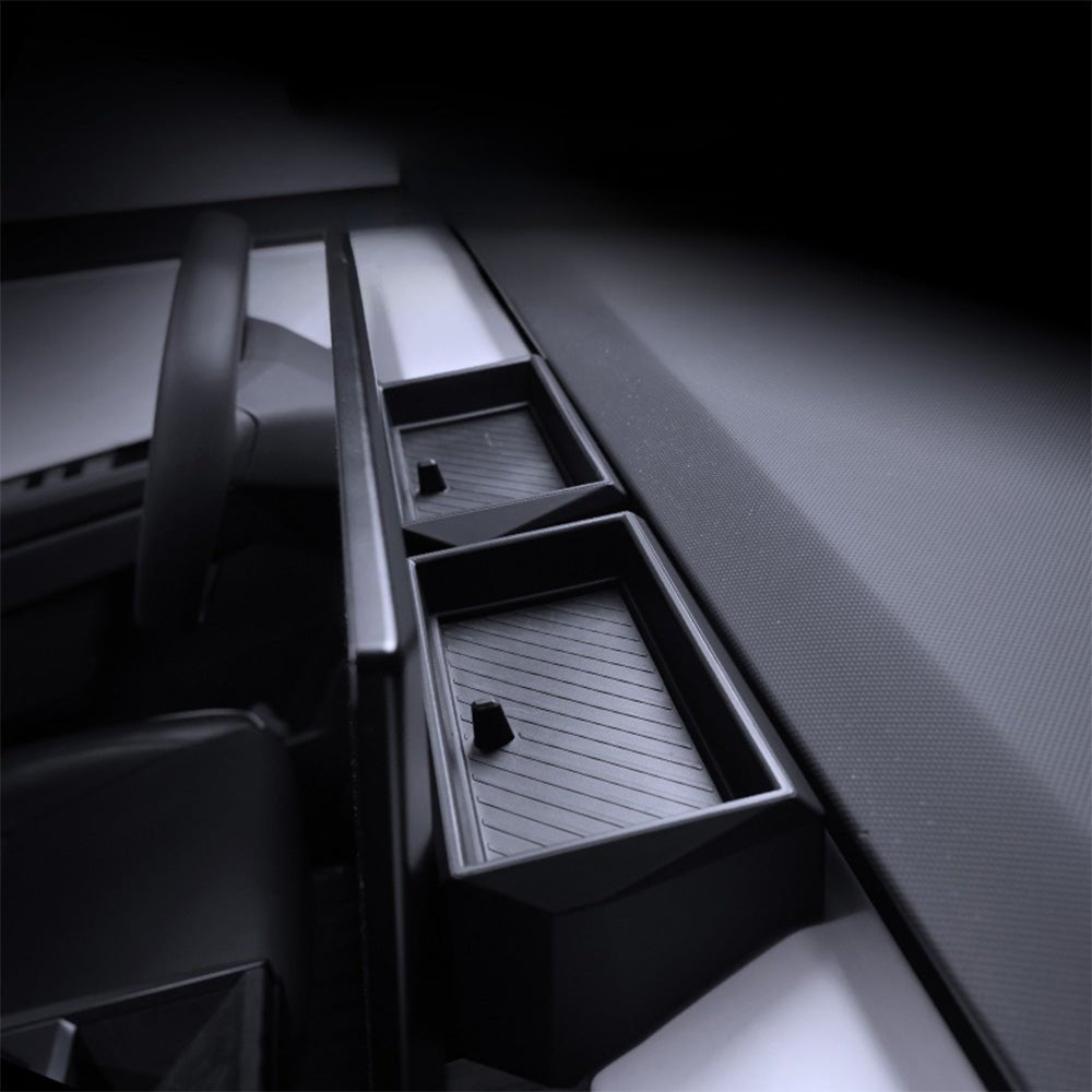 Cybertruck Center Console Behind - Screen Storage Box (Set of 2) - acetesla