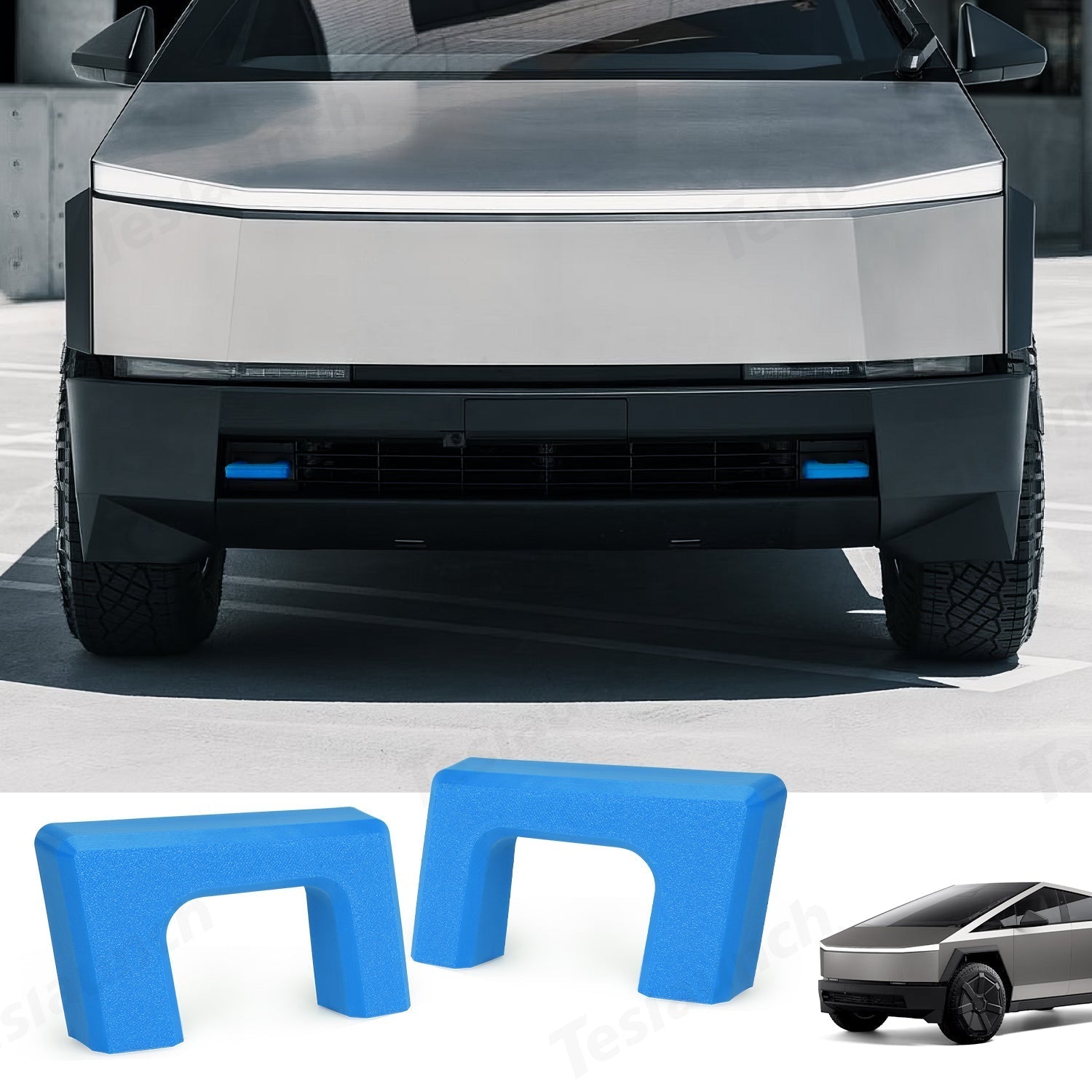 Cybertruck Front Tow Hook Covers (2 PCS) - acetesla