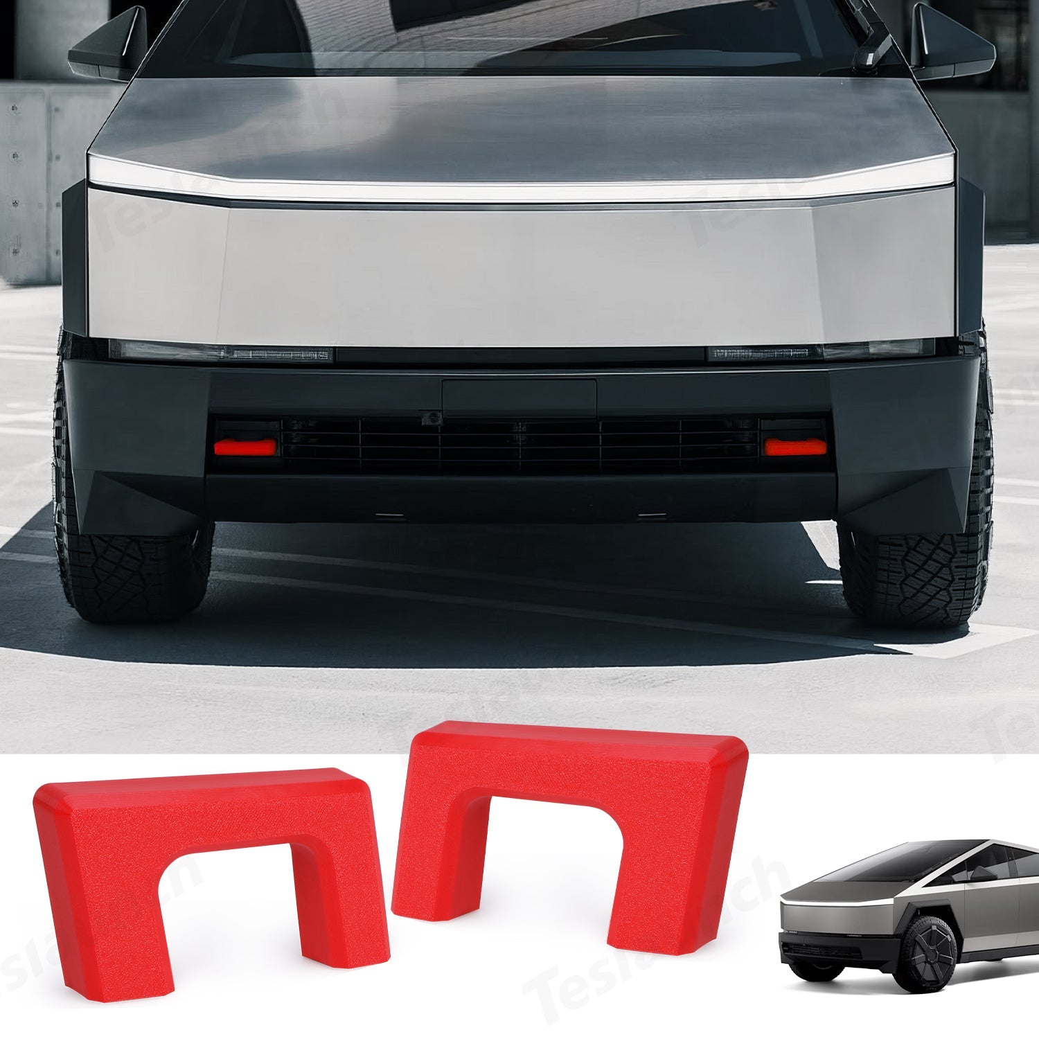 Cybertruck Front Tow Hook Covers (2 PCS) - acetesla