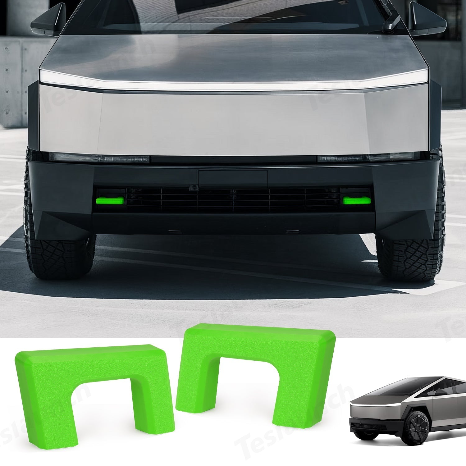 Cybertruck Front Tow Hook Covers (2 PCS) - acetesla