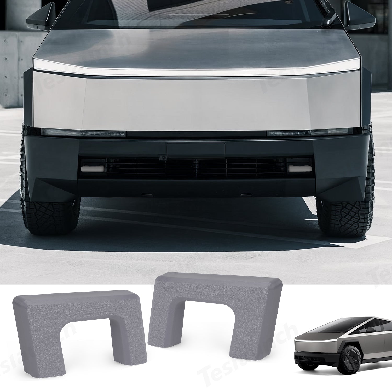 Cybertruck Front Tow Hook Covers (2 PCS) - acetesla