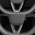 Dry Carbon Fibre Steering Wheel V-Cover for Tesla Model 3 Highland - acetesla